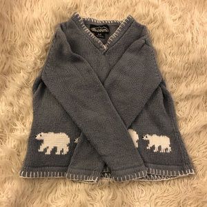 Blue Polar Bear Rey Wear Sweater